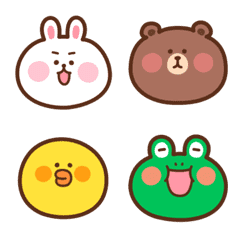BROWN & FRIENDS Emoji by con