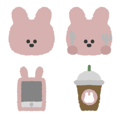 Smokey colorkawaii rabbit
