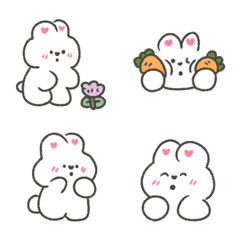 little bunny emoji.