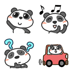 Panda moving Emoji [1]
