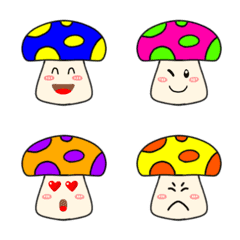 Mushrooms emotion