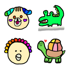 Colorful Animals Cute