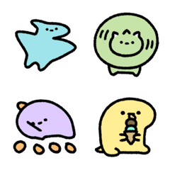 Cute Dinosaur Friends Emoji