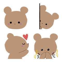 Cute bear simple Style