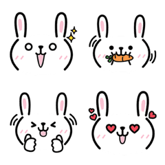 The little rabbit [Daily emoji]