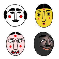 Traditional and unique Korean mask