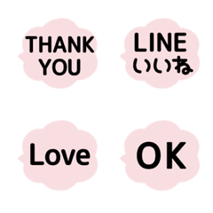 LINE FUKIDASHI CLOUD 5 [PINK]