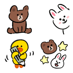 brown yuruyuru emoji