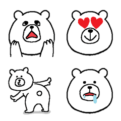 Bear Emoji(4)