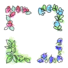 Flower frame Emoji.