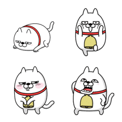 Moving Frayed Cat Emoji2