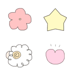 simple kawaii emoji 3 Modified version