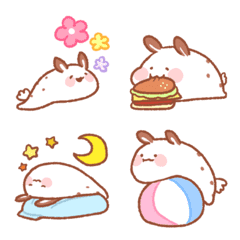 Fluffy Sea bunny emoji