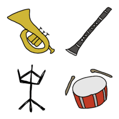 吹奏楽のための楽器絵文字