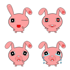big face cute rabbit1