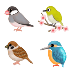various birds emoji