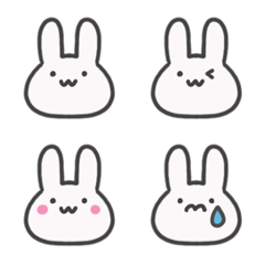 easy to use rabbit. – LINE表情貼 | LINE STORE