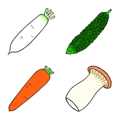 色々な野菜 絵文字2