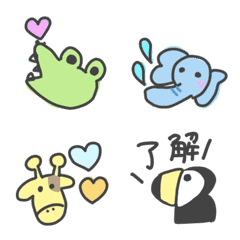 Move Animal cute  Emoji