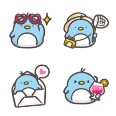 Sticky Penguin character Emoji