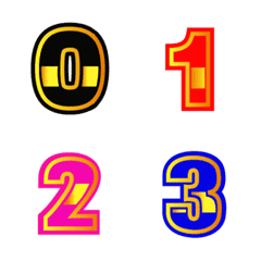 Number emoji Dookdik 02