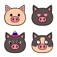 The pig emoji