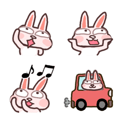 Rabbit moving Emoji [1]