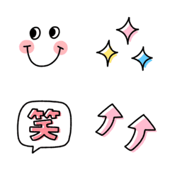Cute and basic animation emoji