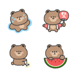 natural  bear Emoji 1
