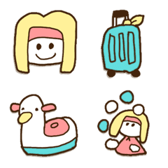 Blonde Mother emoji