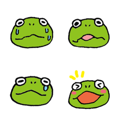 Oh! Frog Emoji