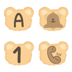 Teddy bear font cutie