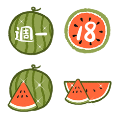 Date/Calendar (31 days) (Watermelon)