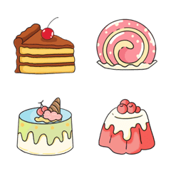 確認⸜(๑'ᵕ'๑)⸝୨୧⑅*. Cake1 - LINE絵文字 | LINE STORE