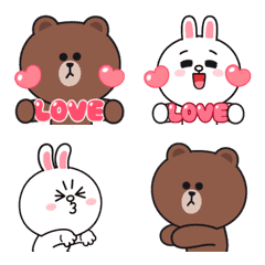 BROWN & FRIENDS : Love Love Emoji 1