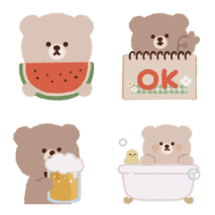 ふわふわテディベア日常+夏
