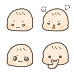baby boy emoji <face main>