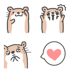 Otter emojis