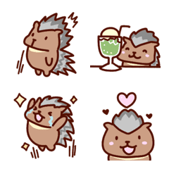 Porcupine everyday emoji