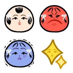 Emoji of KOKESHI DOLL