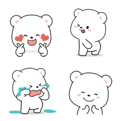 Paper Bear Animated Emoji