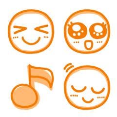 Simple Emoji orange ones (1)
