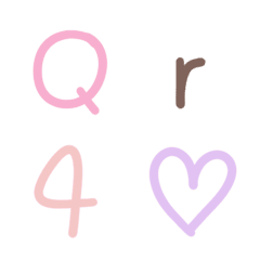 Pink number and a-z