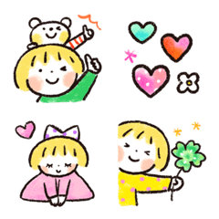 Move [Haruchan & Fukun] Emoji 1