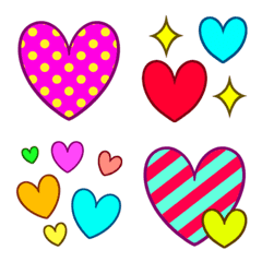 Move! Love heart emoji