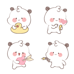 White Panda (Emoji)