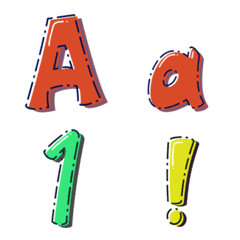 Dash letter(Emoji)