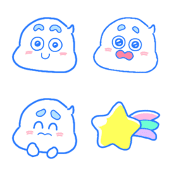 kawaii facial expression emoji
