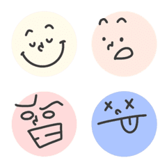 Face simple Emoji
