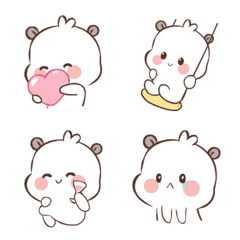 White Panda (Emoji) 2